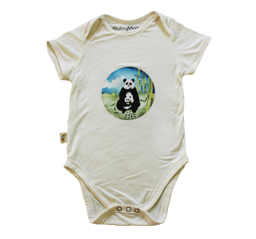 Baby shorts / panda